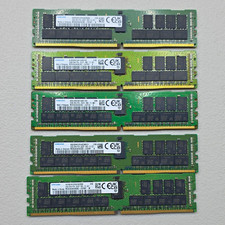 Samsung 32GB DDR4 RDIMM ECC Registered PC4-2933Y 288-Pin Lot of 5 picture