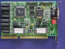 ISA Video Card, Tseng Labs ET4000AX, 1MB (Diamond SpeedSTAR24) Vintage, Working picture