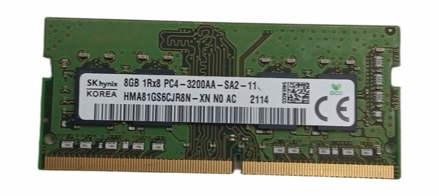 Sk Hynix 8GB PC4-3200AA PC4-3200 260-Pin SO-DIMM Laptop RAM