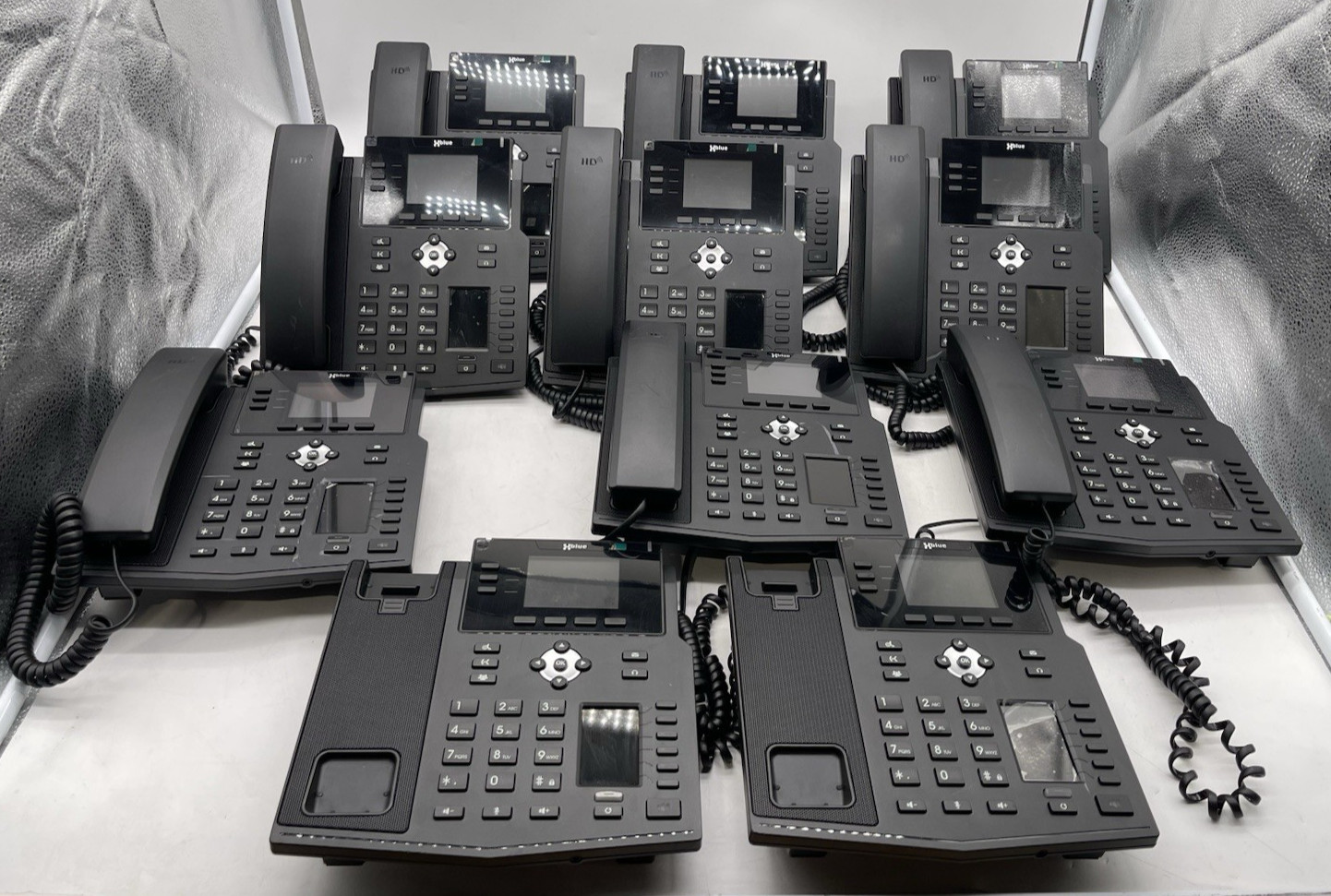 (LOT OF 11) Fanvil XBlue IP VoiP Business Phone X4U w/Color Display (LOT OF 11) Fanvil XBlue IP VoiP Business Phone X4U w/Color Display