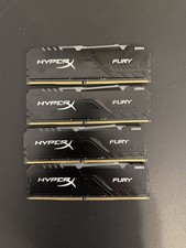 HyperX Fury RGB 64GB 4x16GB DDR4 3200 HP32D4U8D8HC-16XR Desktop RAM Tested picture