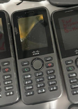 Lot of 10 Cisco 8821 CP-8821 Cordless IP VoIP Phone POWERS ON READ DES FOR PARTS picture