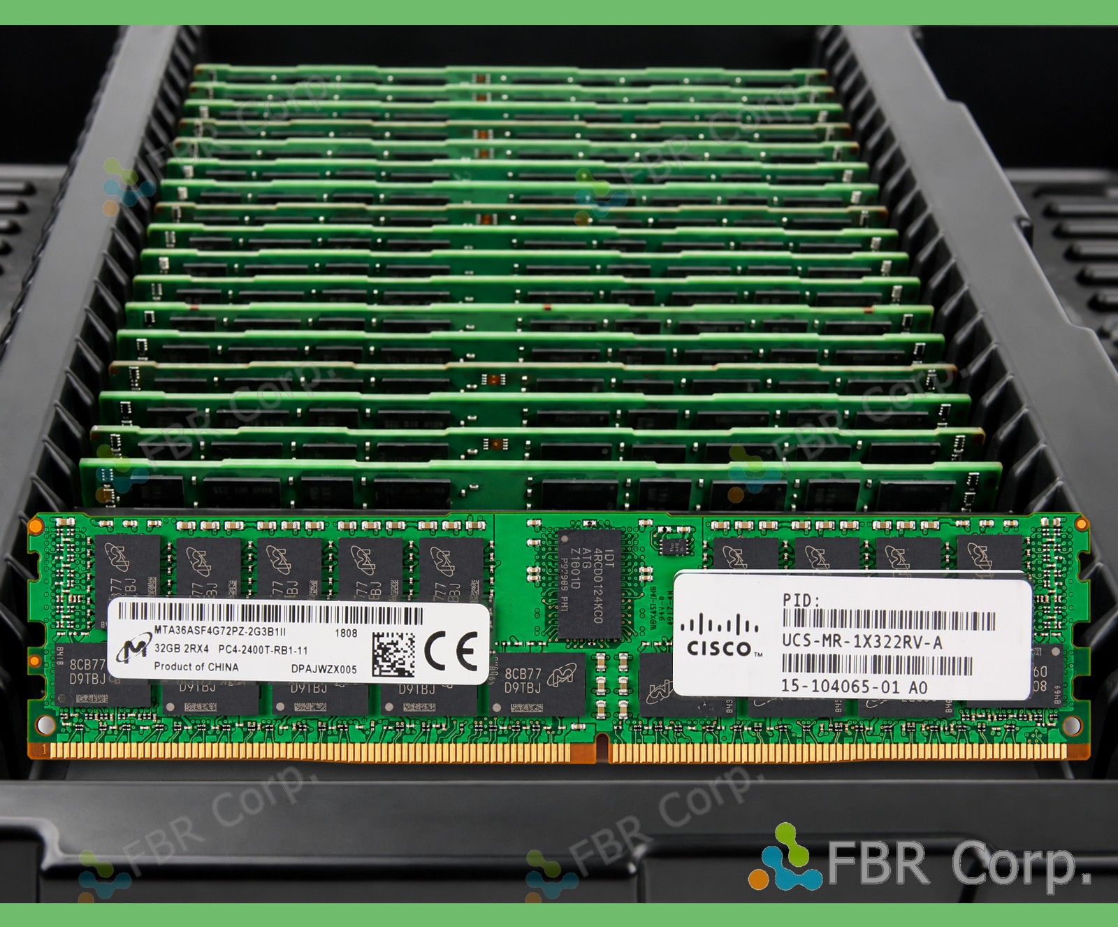 READ Micron Cisco 32GB PC4-2400T DDR4 2Rx4 RDIMM RAM MTA36ASF4G72PZ-2G3 LOT READ Micron Cisco 32GB PC4-2400T DDR4 2Rx4 RDIMM RAM MTA36ASF4G72PZ-2G3 LOT