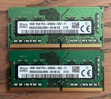SK Hynix 32GB (2 x 16GB) PC4 DDR4-3200 AA SA2 Non-ECC SODIMM LAPTOP MEMORY RAM A picture