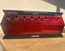 Campari Negroni Analog Computer Set/Display with Cocktail & Recipe Cards picture