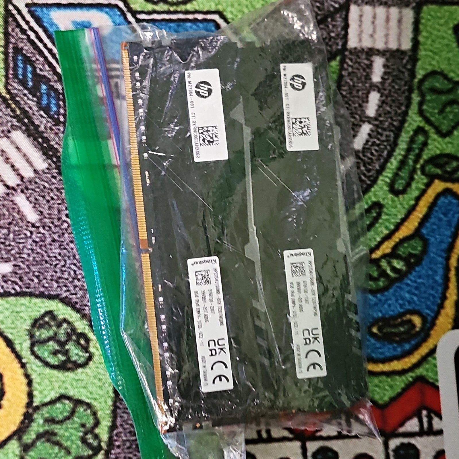 HP 16GB (2x8GB) DDR4 SDRAM ECC PC4-2666V 288-Pin DIMM 2YZ55AA#AC3