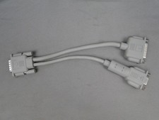 Vintage Apple IIe Card Y-Cable Splitter for Joystick and Floppy Drive 590-0703-A picture
