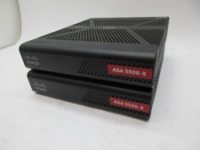 LOT-2 CISCO ASA 5506-X 8XGE PORTS NEXT-GENERATION FIREWALL PWR ON/NO SSD T5-B18 picture