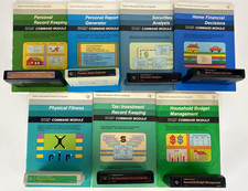 TI-99/4A TI99 Personal Home Utility Software 8 Cartridges Lot Vintage Computers picture