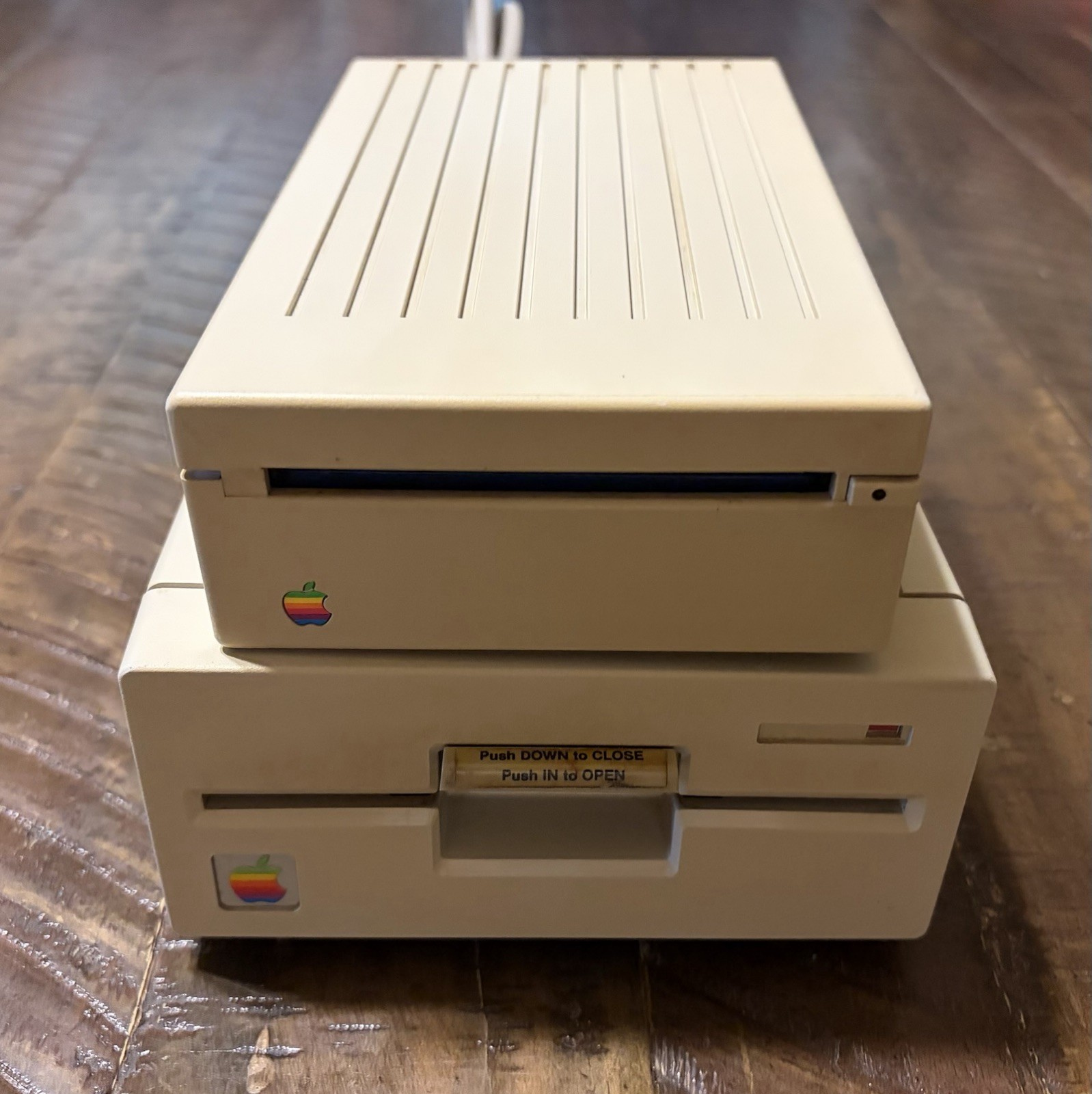 Vintage Apple IIgs 3.5” & 5.25” Floppy Disk Drives A9M0106 A9M0107 Untested Vintage Apple IIgs 3.5” & 5.25” Floppy Disk Drives A9M0106 A9M0107 Untested