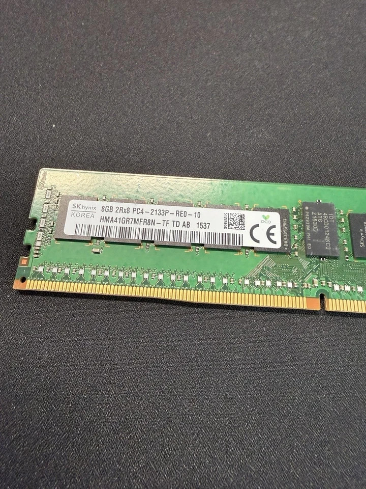 Hynix Memory Module - 8GB - 2Rx8 - DDR4 - 2133 MHz - HMA41GR7MFR8N-TF Hynix Memory Module - 8GB - 2Rx8 - DDR4 - 2133 MHz - HMA41GR7MFR8N-TF