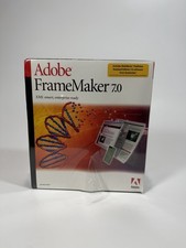 Adobe FrameMaker 7.0 Windows Full Retail 27910385 CD NEW SEALED Vintage Software picture