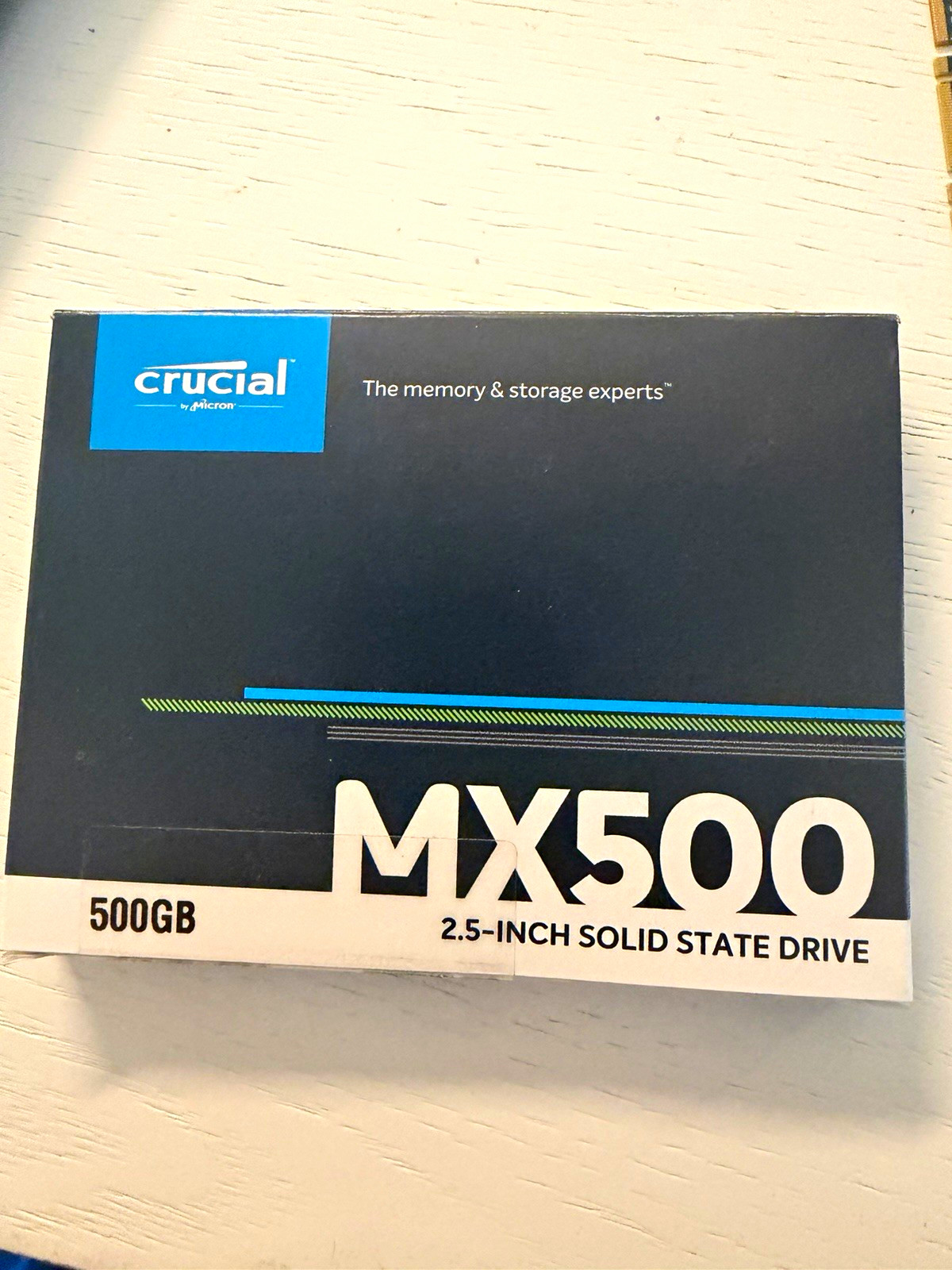 Crucial MX500 500GB 2.5in Internal SSD Solid State Drive, Silver