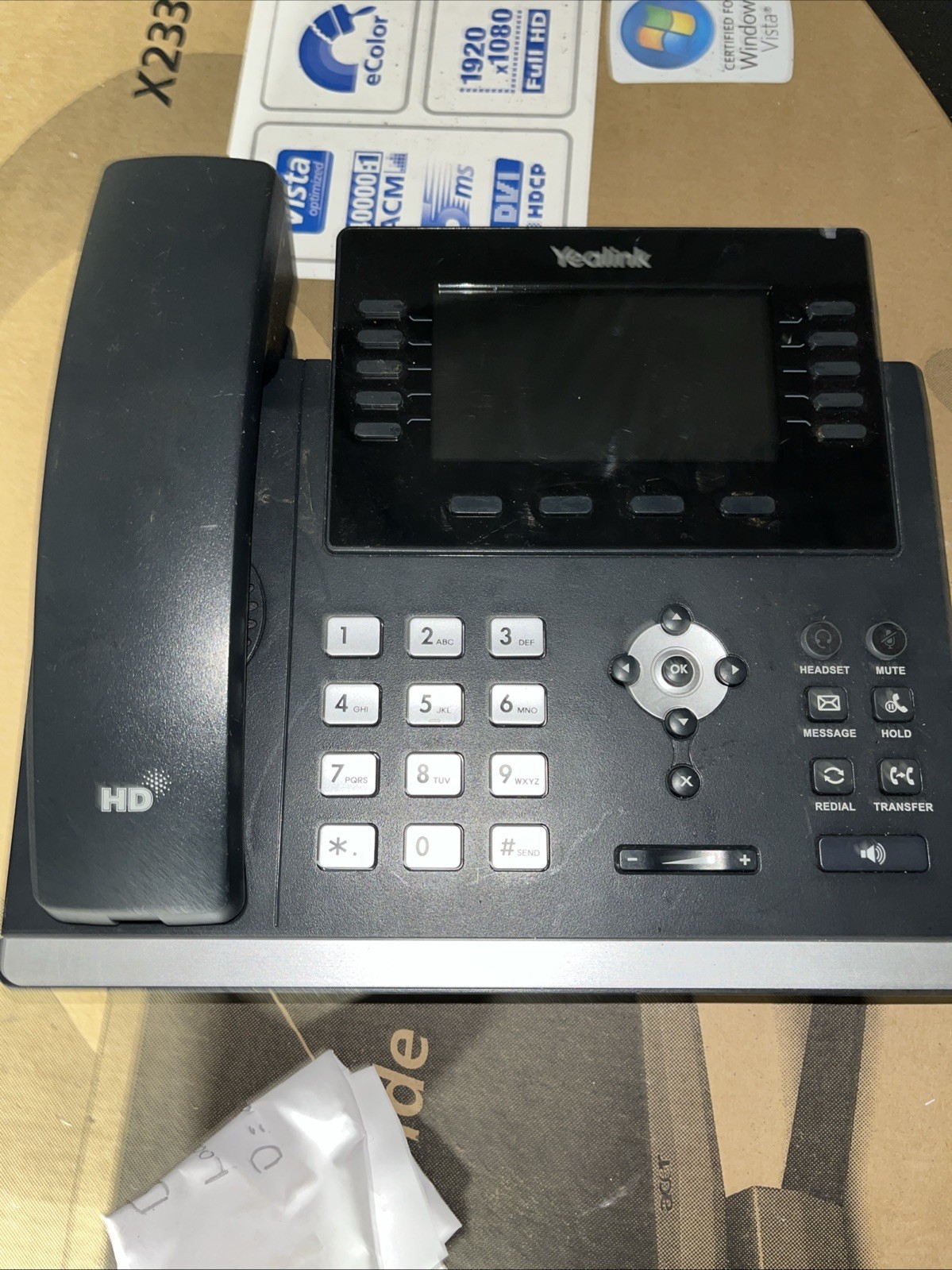 Yealink SIP-T46S IP Phone - Black Yealink SIP-T46S IP Phone - Black