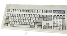 Chicony KB-5181 DIN Vintage Computer Keyboard Untested picture