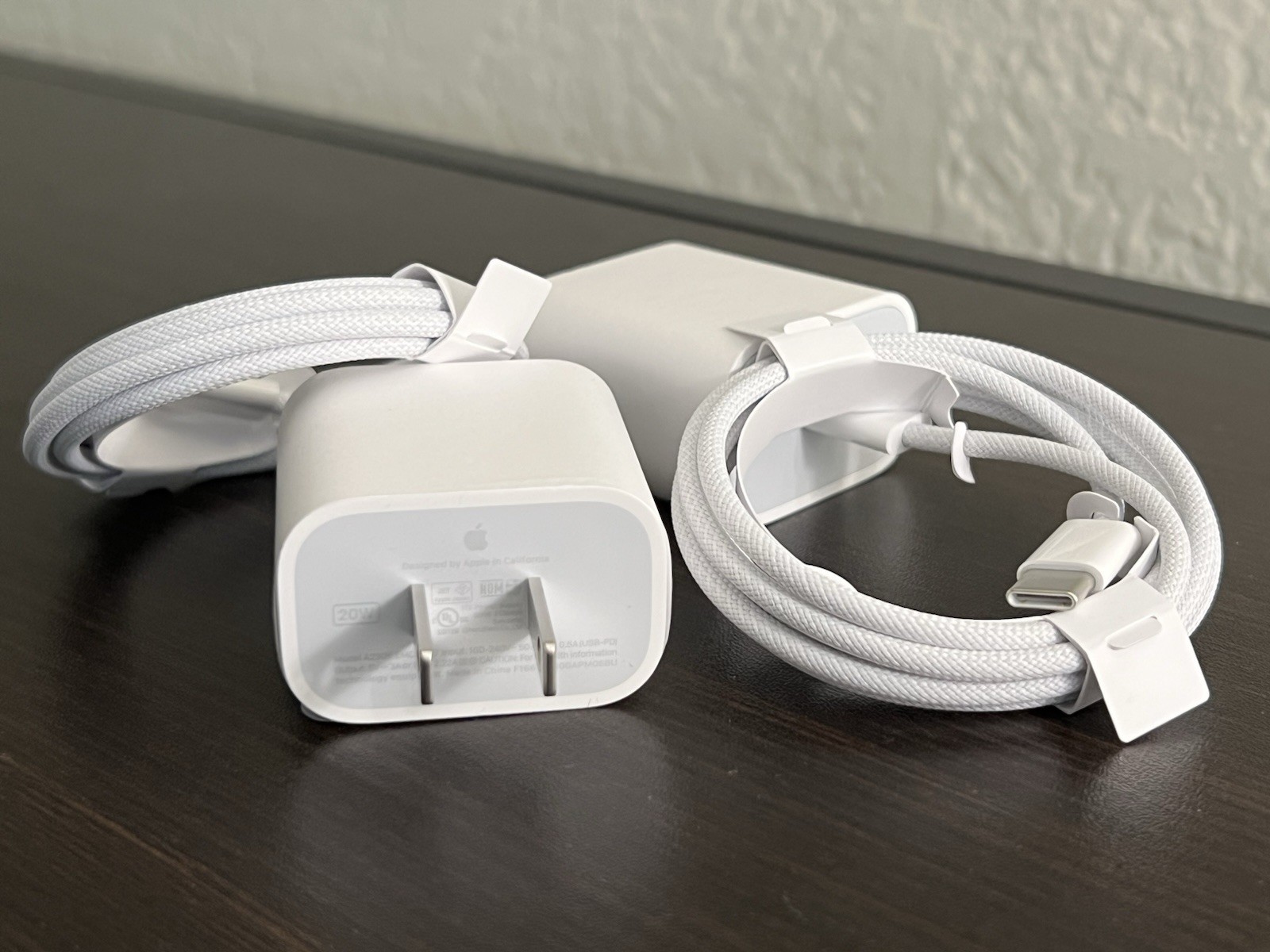 NEW OEM Apple 20W USB-C Charger USB-C to USB-C Cable Fast Charging iPhone iPad NEW OEM Apple 20W USB-C Charger USB-C to USB-C Cable Fast Charging iPhone iPad