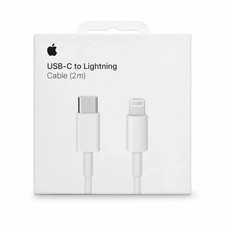 NEW Apple  USB-C to Lightning 2m/6ft Charging Cable - White picture