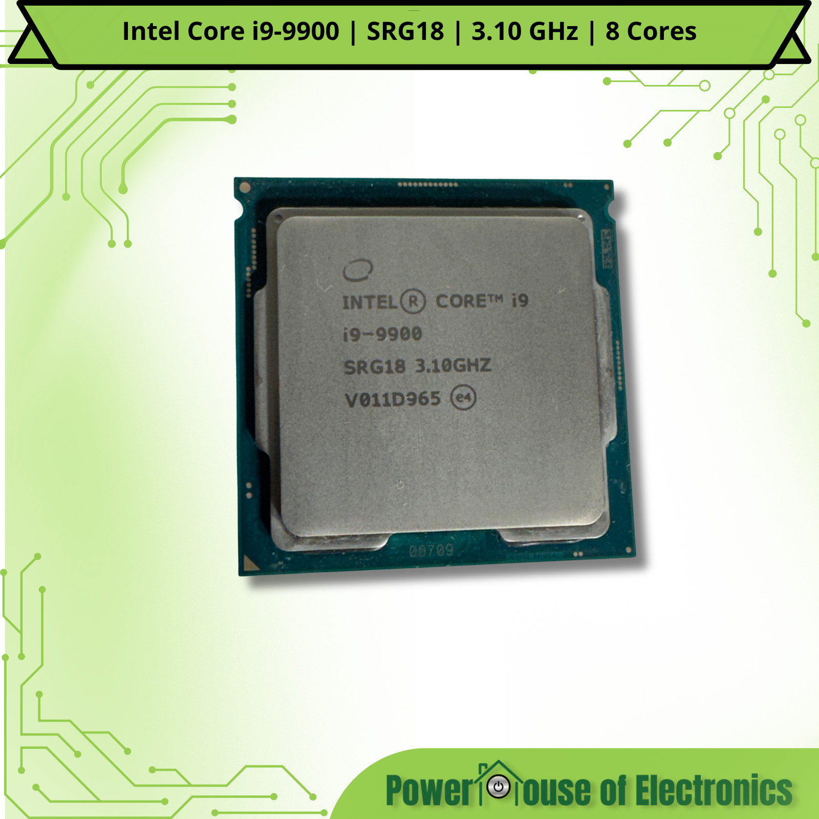 Intel Core i9-9900 | SRG18 | 3.10 GHz | 8 Cores | LOT OF 11
