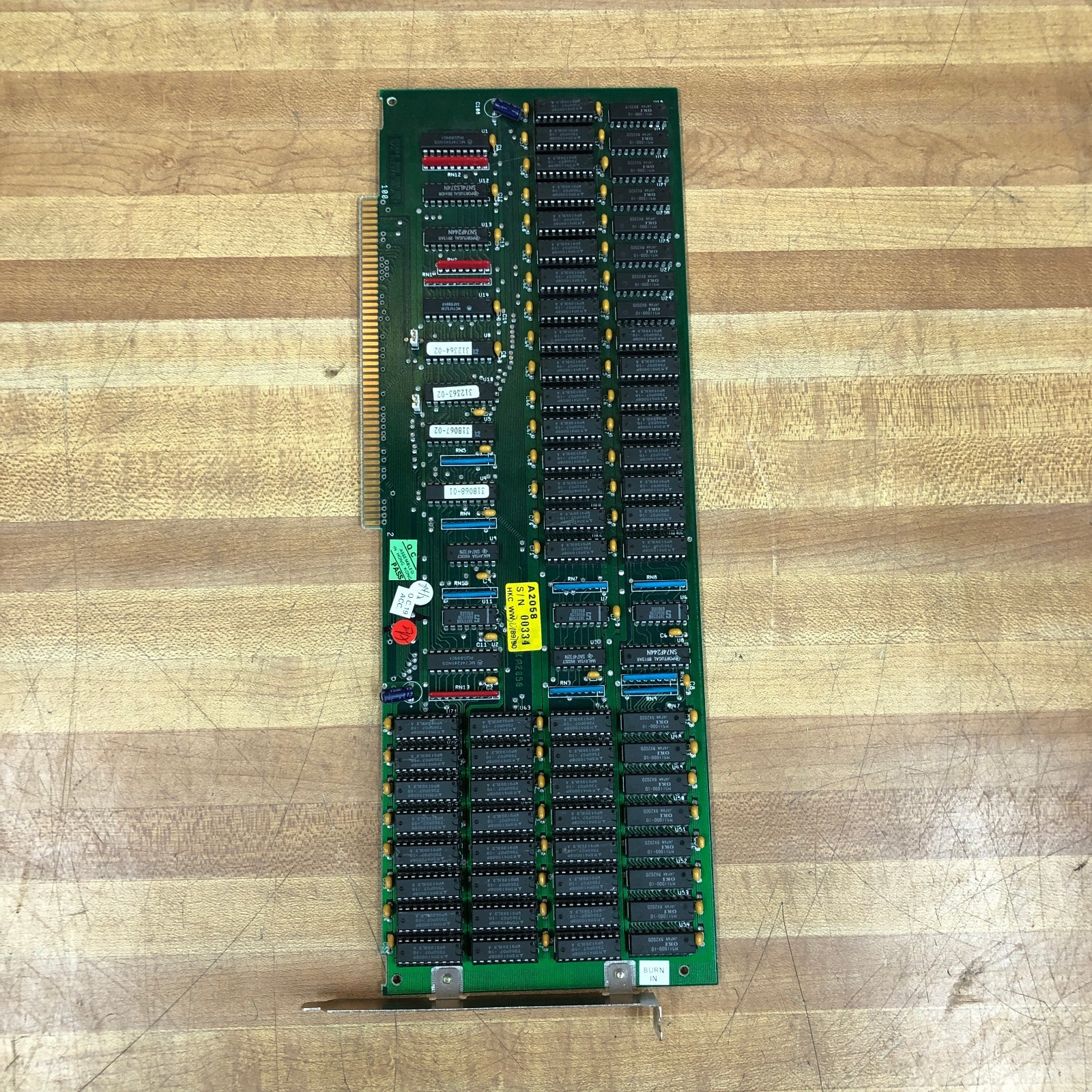 A2058 W/ 8MB RAM, TESTED GOOD, Commodore Amiga 2000 / Zorro-II