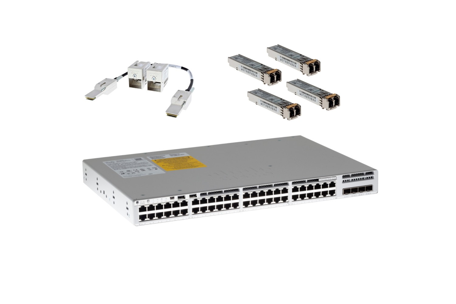 Cisco Catalyst 9200L Series Deployment Kit, 48 Port, C9200L-48P-4G-E-DP,