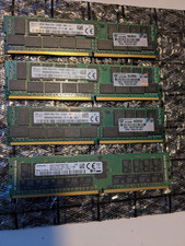(Lot of 4) PC4 DDR4 32gb RAM for Servers 128GB Tested  picture