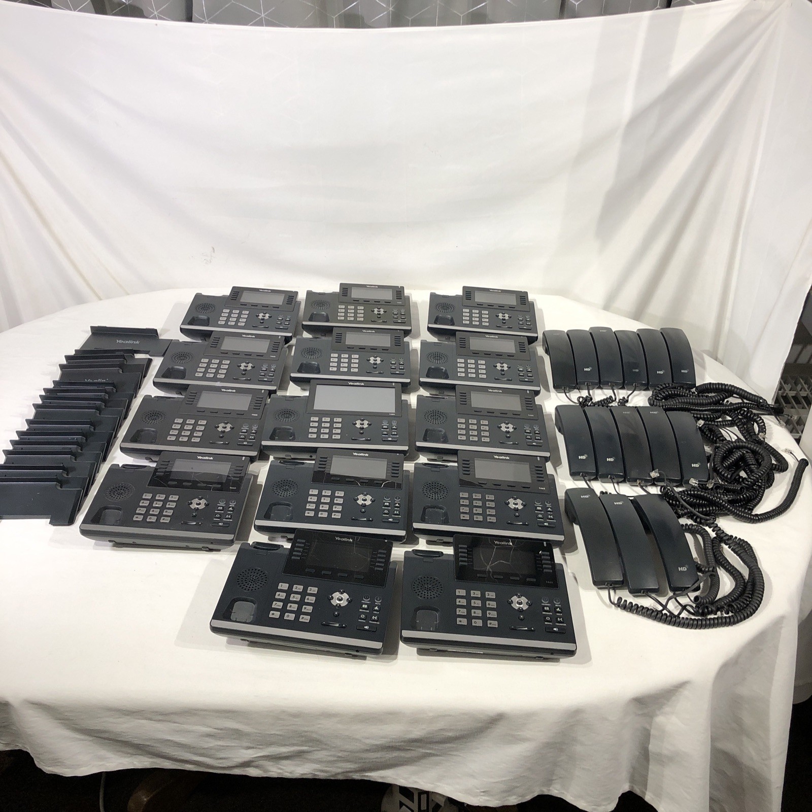 Yealink SIP-T46S, t46G, & T46U IP Phone - Black, LOT of 14
