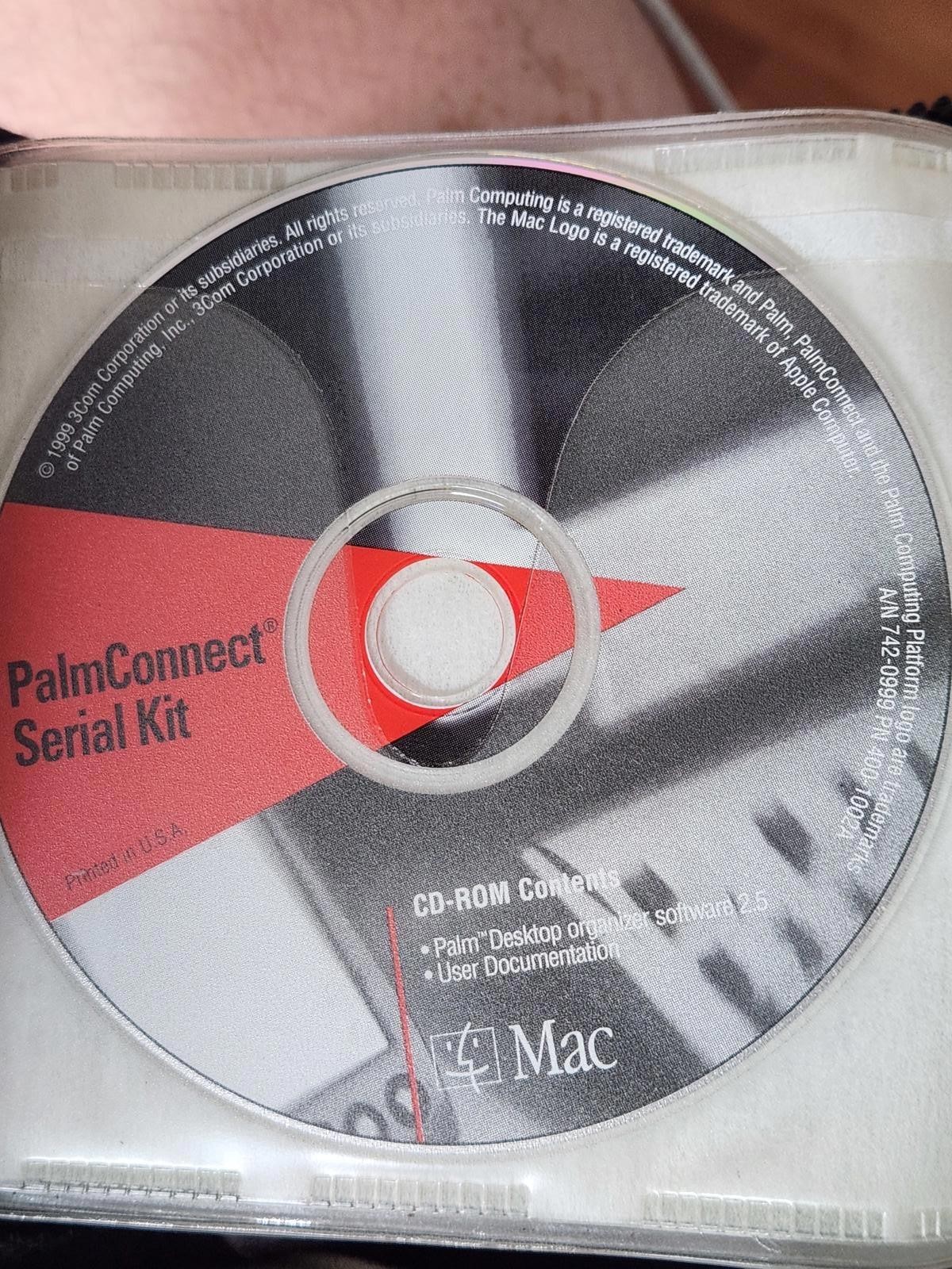 PalmConnect Serial Kit for Mac - Vintage Software CD-ROM PalmConnect Serial Kit for Mac - Vintage Software CD-ROM
