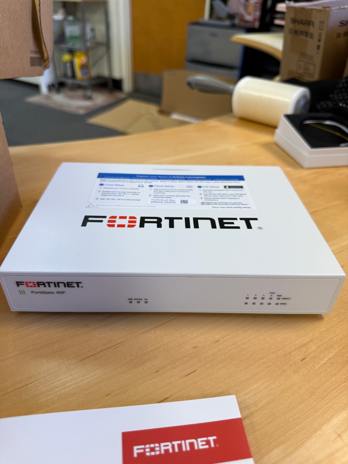 Fortinet FortiGate FG-40F Network Security Firewall for Sale - Knoppix.net