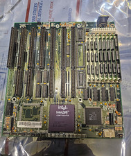 Vintage Intel DX4 100MHz 486 Motherboard SBC CPU Board ALi Chipset Retro PC picture
