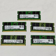 SK Hynix, Samsung 16GB PC54-5600 Laptop Memory (LOT of 5) picture