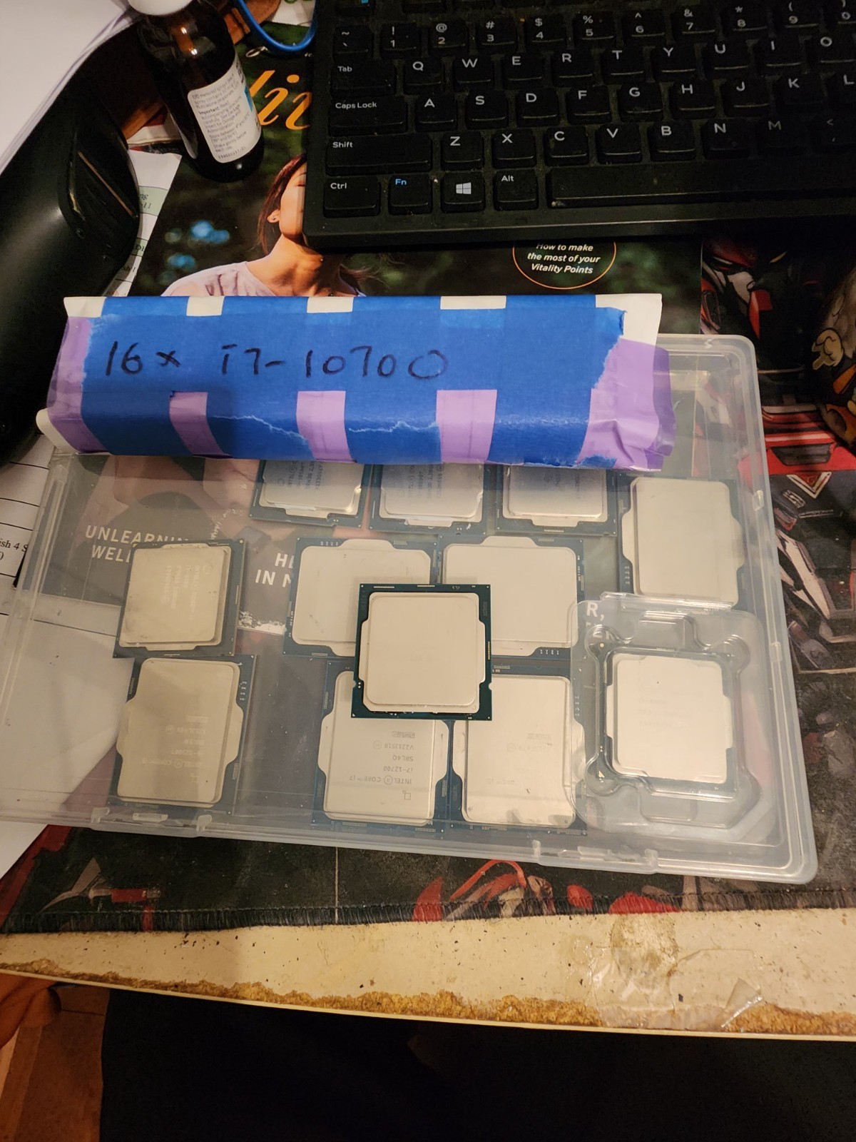 17 x Intel Core i7-10700 2.90GHz CPU SRH6Y & 2 X i7-10700T SRH6U 2.00GHZ 17 x Intel Core i7-10700 2.90GHz CPU SRH6Y & 2 X i7-10700T SRH6U 2.00GHZ