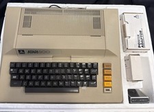 Atari 800 Home Computer 48K RAM In Original Box w/ Styro RF Switch Extra Games picture