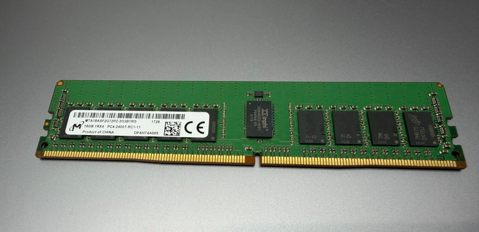 SK Hynix 16GB RAM DDR4 PC4-3200AA-UA2-11 MTA8ATF2G64AZ-3GB1 SK Hynix 16GB RAM DDR4 PC4-3200AA-UA2-11 MTA8ATF2G64AZ-3GB1