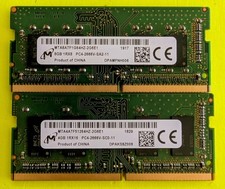 Lot 2 16GB (2x8GB) Micron 8GB DDR4-2666 1Rx8 PC4-2666V SO-DIMM Laptop RAM Tested picture