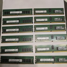 lot 12 6 SK hynix DDR4 Ram 16GB 2Rx8 PC4 - 2666V-UB1-1 and 6-16gb MTA pc4-2666v picture
