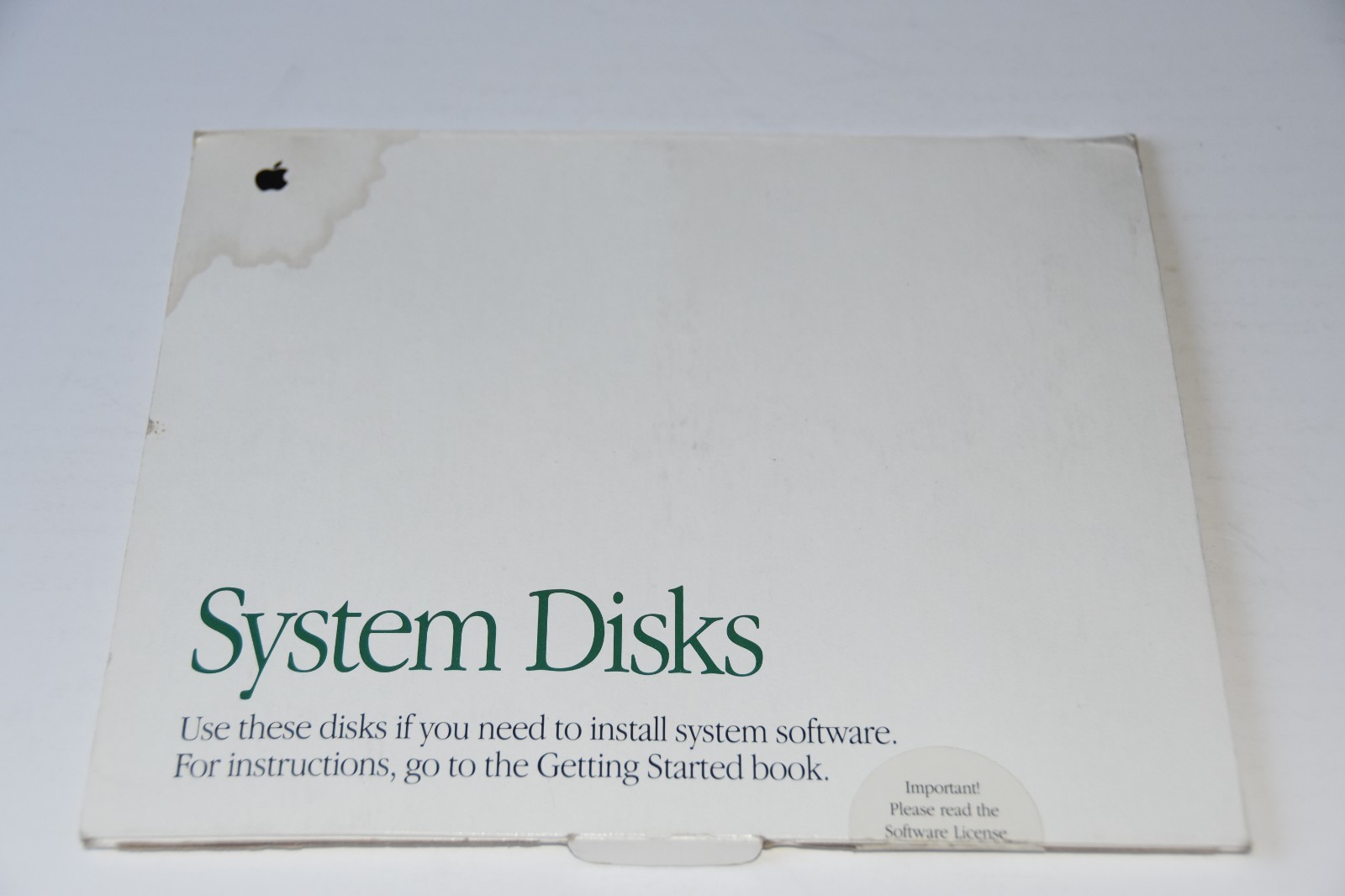 1991 Vintage Apple Macintosh System 7.0.1 (3) Disks 914-0363-b Software mac