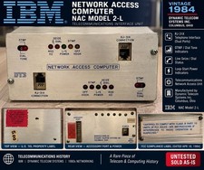 Vintage 1984 IBM Network Access Computer NAC Model 2-L Dynamic Telecom U.S. TEL picture