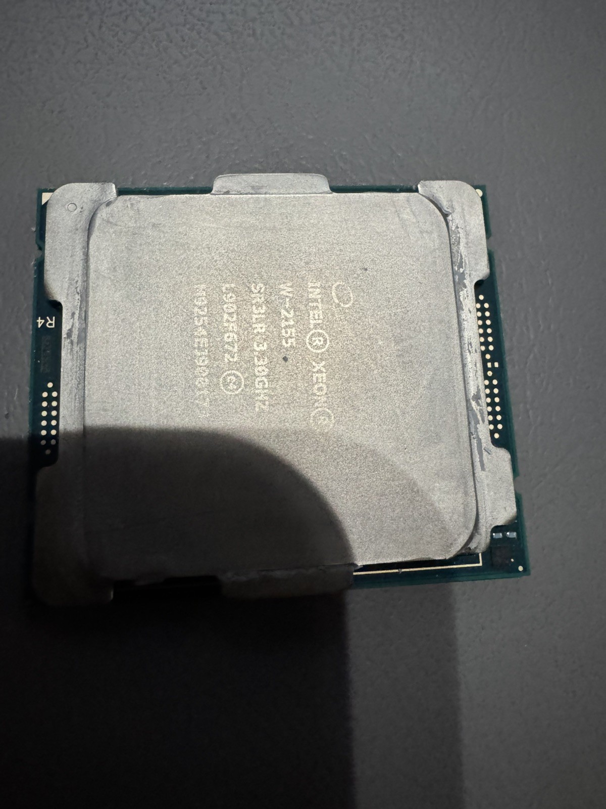 Intel Xeon W-2155 SR3LR 3.30GHz, 10 Cores Processor. Intel Xeon W-2155 SR3LR 3.30GHz, 10 Cores Processor.