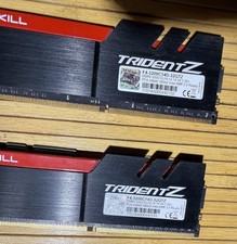 G.Skill Trident Z 32GB (2x16GB) DDR4-3200 CL14 RAM F4-3200C14D-32GTZ picture