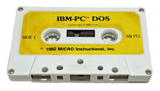 IBM PC 5150 DOS Vintage Micro Instructional 1982 Audio Cassette Rare Collectible picture