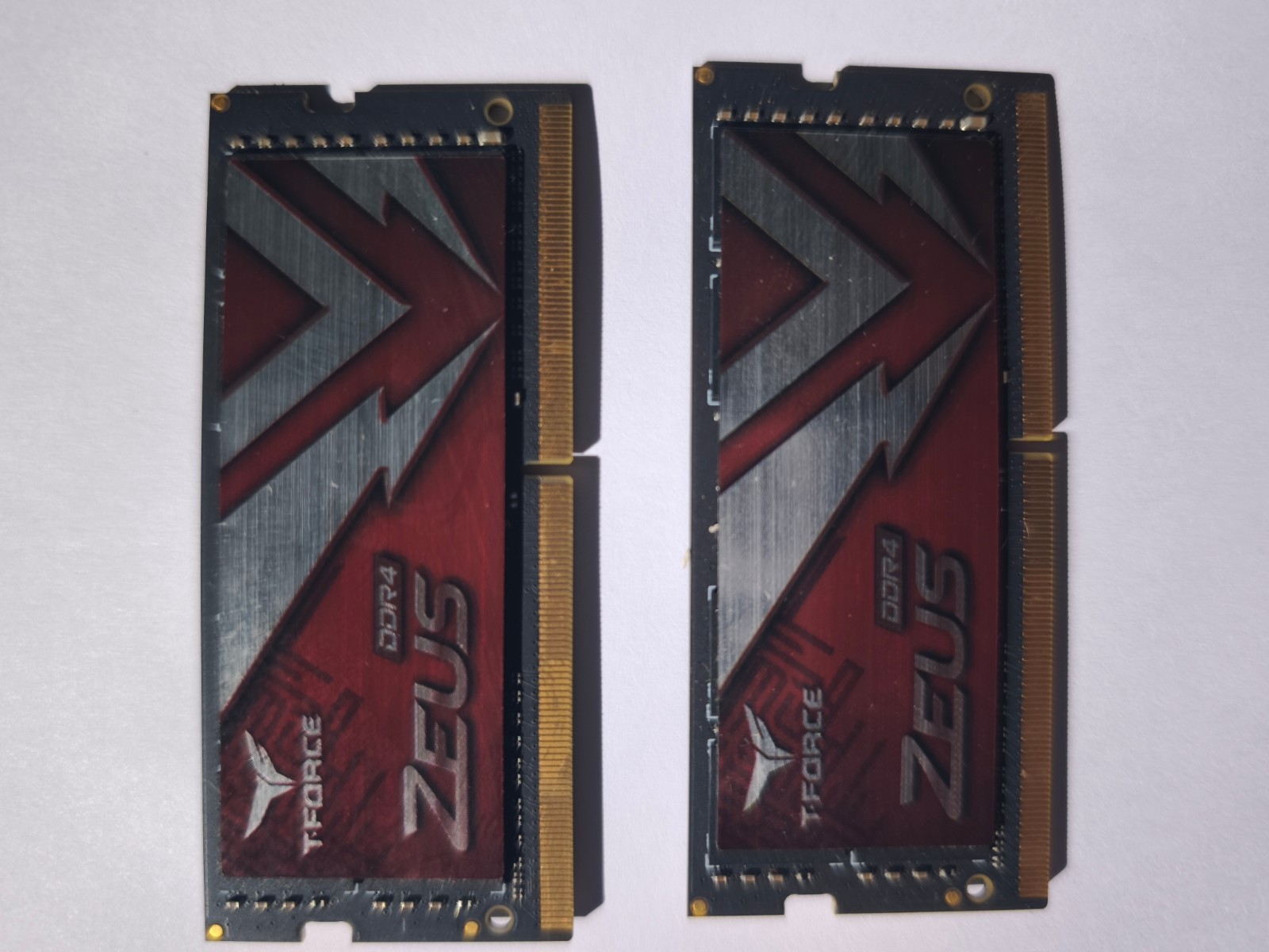 TeamGroup T-Force Zeus laptop RAM modules