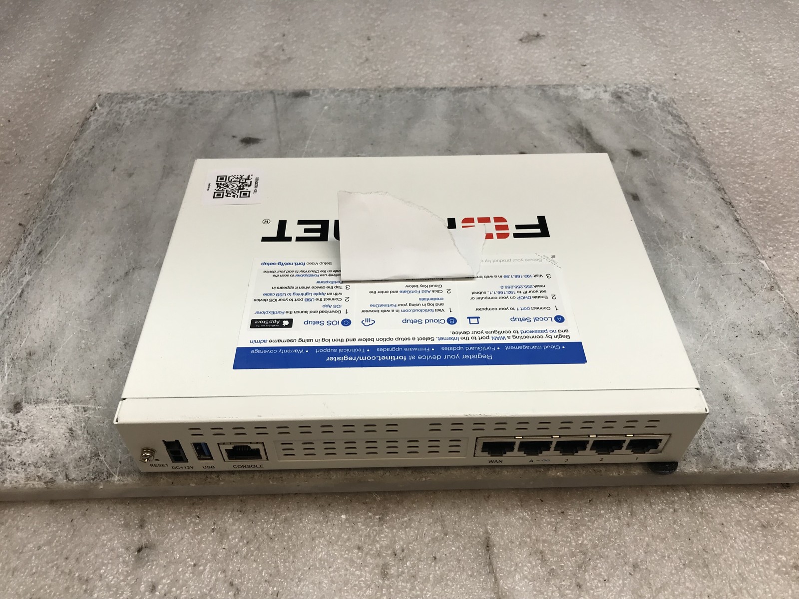 Fortinet FortiGate FG-40F Network Security Firewall NO RACK EARS Fortinet FortiGate FG-40F Network Security Firewall NO RACK EARS