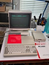 Vintage Laser 128 Apple IIc/IIe Compatible Computer + FD-100C Drive WORKING picture