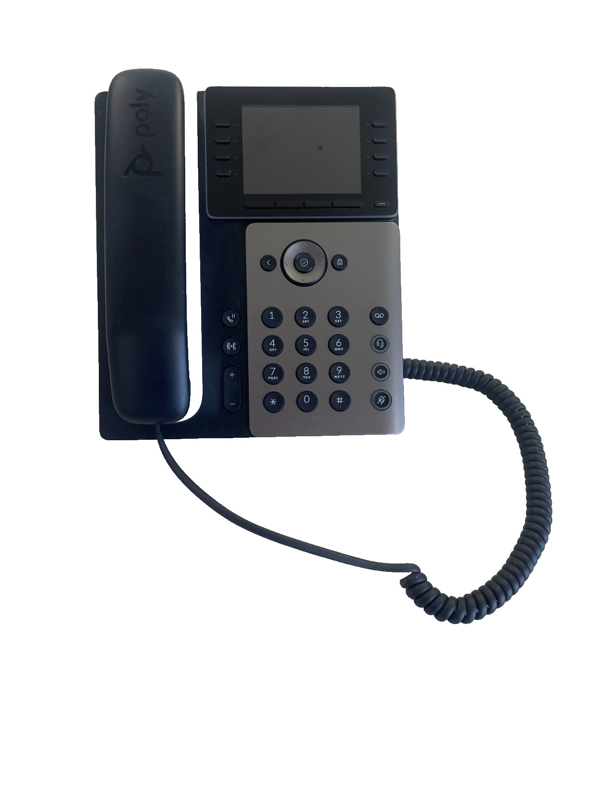 Poly Edge E350 IP VoIP Desk Phone Wi-Fi Bluetooth PoE 8-Line
