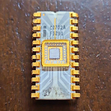 Intel C1702A White ceramic vintage collectable chip  ALL LEGS INTACT (BO) picture