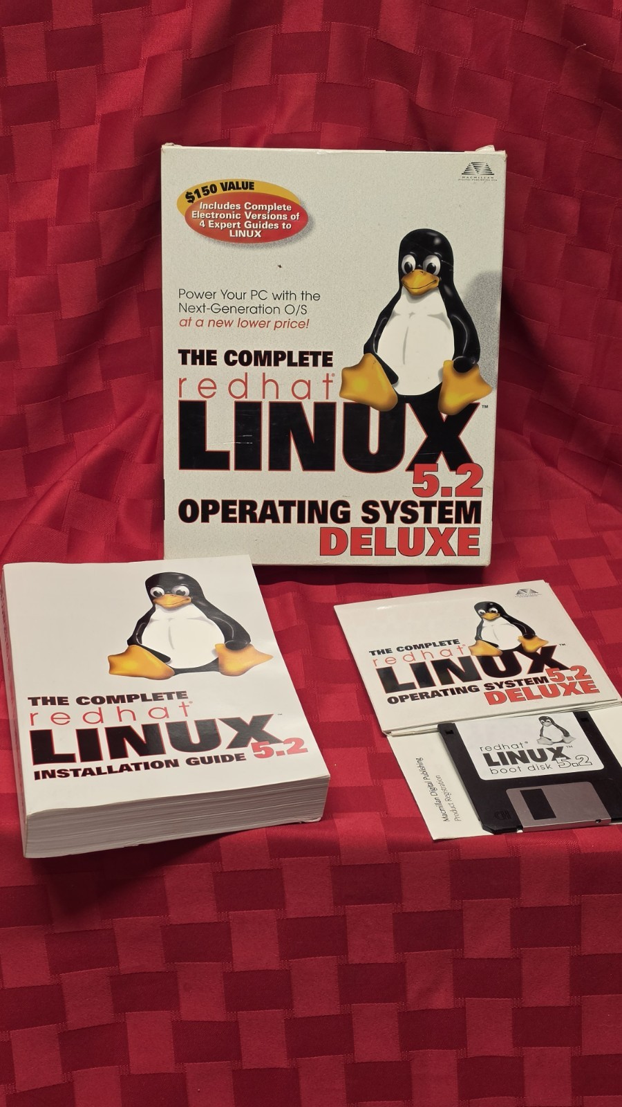 Linux 5.2 The Complete Redhat Operating System Deluxe Secure Server 3 CD Book Linux 5.2 The Complete Redhat Operating System Deluxe Secure Server 3 CD Book