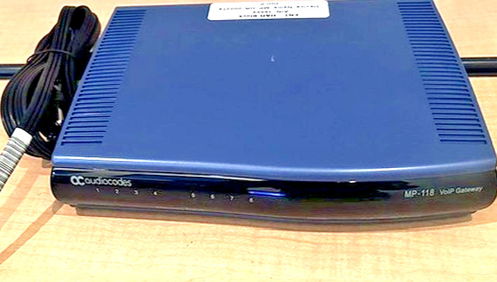 AudioCodes MediaPack MP118 8FXO 3AC 8-Port Analog VoIP Gateway SIP MP-118 w/cord AudioCodes MediaPack MP118 8FXO 3AC 8-Port Analog VoIP Gateway SIP MP-118 w/cord