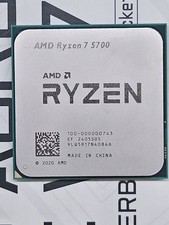 READ AMD Ryzen 7 5700 8-Core Socket AM4 CPU 3.7GHz 100-000000743 Processor 5500  picture