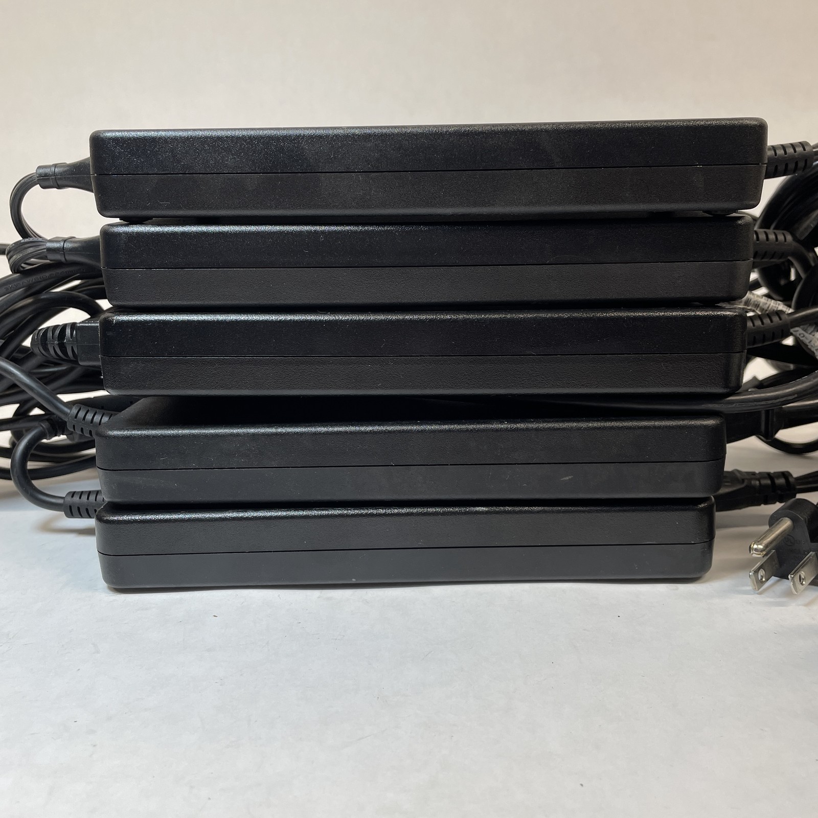 Lot of 5 Dell OEM 240W 7.4mm 19.5V 12.3A Big Barrel AC Adapters Mixed Models
