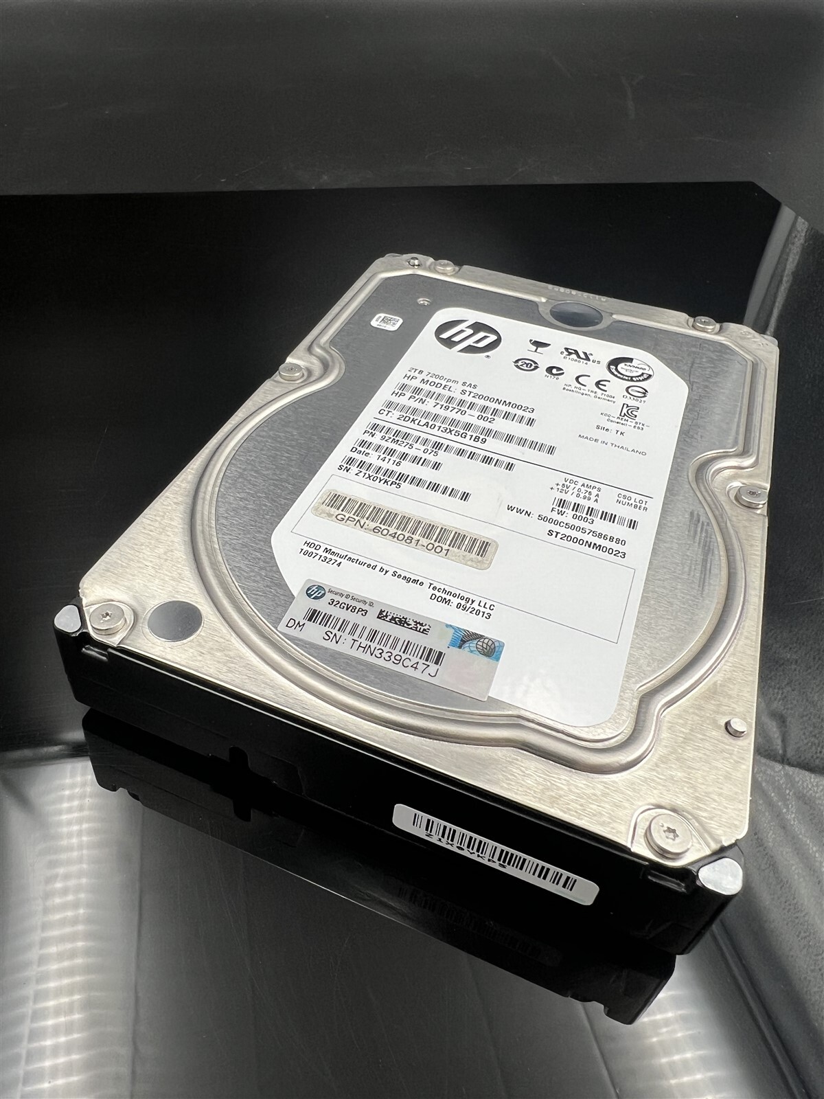 ST2000NM0023 SEAGATE 2TB 7200 RPM 6G DP SAS MDL 3.5“ HARD DRIVE ST2000NM0023 SEAGATE 2TB 7200 RPM 6G DP SAS MDL 3.5“ HARD DRIVE